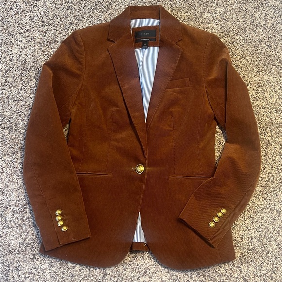 J.Crew Campbell 100% Cotton Corduroy Blazer - Picture 2 of 10